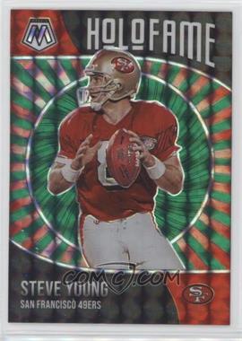 2021 Panini Mosaic - Holofame - Mosaic Green Prizm #11 - Steve Young