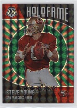 2021 Panini Mosaic - Holofame - Mosaic Green Prizm #11 - Steve Young