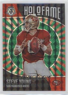 2021 Panini Mosaic - Holofame - Mosaic Green Prizm #11 - Steve Young