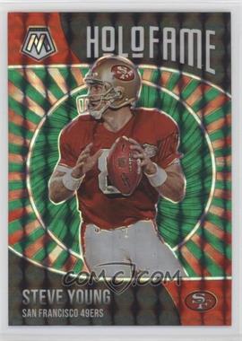 2021 Panini Mosaic - Holofame - Mosaic Green Prizm #11 - Steve Young