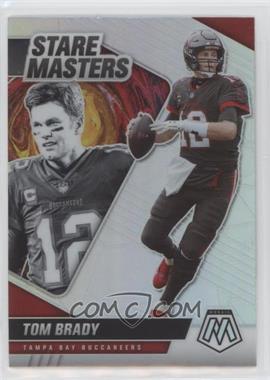 2021 Panini Mosaic - Stare Masters - Silver Prizm #SM5 - Tom Brady - Courtesy of COMC.com