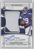 Rookie Patch Autograph - Kadarius Toney #/89