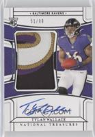 Rookie Patch Autograph - Tylan Wallace #/99