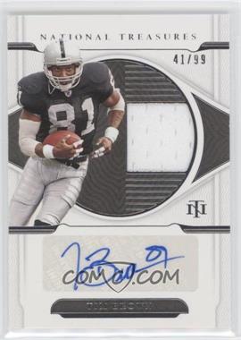 2021 Panini National Treasures - Material Signatures #MS-TB - Tim Brown /99