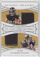 Heath Miller, Pat Freiermuth #/99