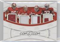 Jerry Rice, Joe Montana, John Taylor, Ricky Watters #/25