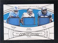 Barry Sanders, Billy Sims, D'Andre Swift #/99