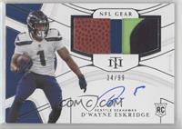 D'Wayne Eskridge #/99