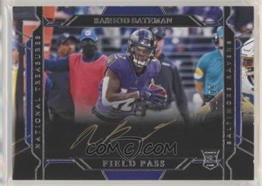 2021 Panini National Treasures - Rookie Signatures Field Pass #FP-RB - Rashod Bateman /99