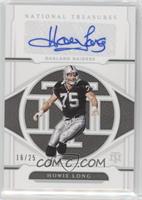 Howie Long #/25