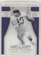 Frank Gifford #/25