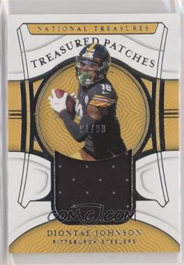 2021 Panini National Treasures - Treasured Patches #TP-DJ - Diontae Johnson /99