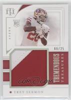 Trey Sermon #/25