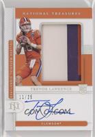 College Material Signatures - Trevor Lawrence #/25