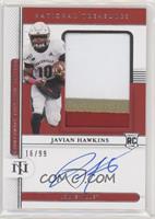 College Material Signatures - Javian Hawkins #/99