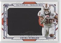 Chuba Hubbard #/75