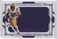 Clyde Edwards-Helaire #/75