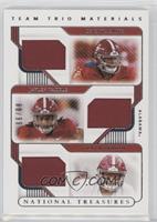 DeVonta Smith, Jaylen Waddle, Tua Tagovailoa #/99