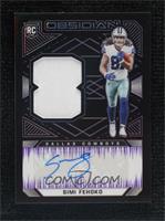 Rookie Jersey Autos - Simi Fehoko #/40