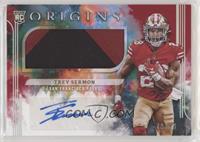 Rookie Jumbo Jersey Autographs - Trey Sermon #/99