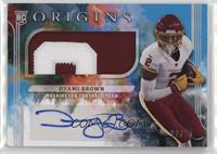 Rookie Jumbo Jersey Autographs - Dyami Brown #/25