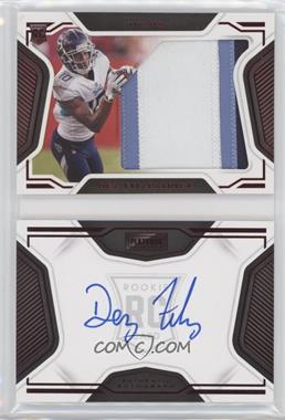 2021 Panini Playbook - [Base] - Red #233 - Rookie Jersey Autograph - Dez Fitzpatrick /10