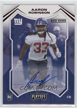 2021 Panini Playoff - [Base] - Red Zone Autographs #272 - Rookies - Aaron Robinson