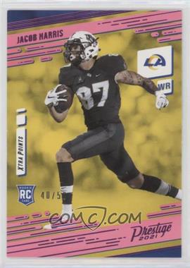 2021 Panini Prestige - [Base] - Xtra Points Pink #283 - Rookies - Jacob Harris /50