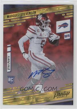 2021 Panini Prestige - [Base] - Xtra Points Premium Gold Signatures #240 - Rookies - Marquez Stevenson