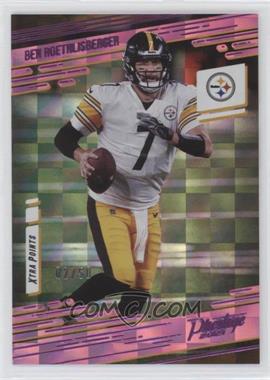 2021 Panini Prestige - [Base] - Xtra Points Premium Pink #173 - Ben Roethlisberger /50