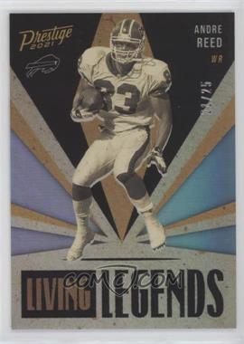 2021 Panini Prestige - Living Legends - Xtra Points Platinum #LL-6 - Andre Reed /25