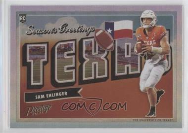 2021 Panini Prestige - Seasons Greetings #SG-19 - Sam Ehlinger