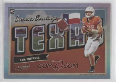 2021 Panini Prestige - Seasons Greetings #SG-19 - Sam Ehlinger