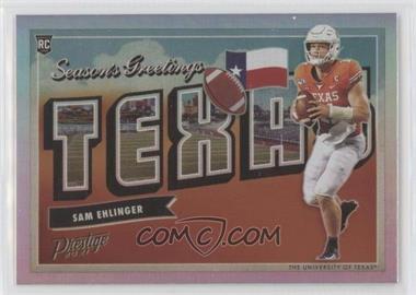 2021 Panini Prestige - Seasons Greetings #SG-19 - Sam Ehlinger