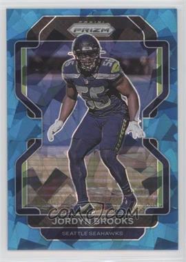 2021 Panini Prizm - [Base] - Blue Ice Prizm #48 - Jordyn Brooks /99