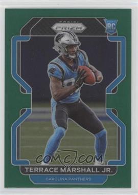 2021 Panini Prizm - [Base] - Green Prizm #348 - Rookie - Terrace Marshall Jr.