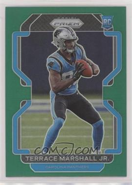 2021 Panini Prizm - [Base] - Green Prizm #348 - Rookie - Terrace Marshall Jr.