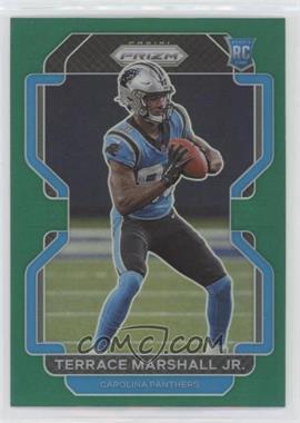 2021 Panini Prizm - [Base] - Green Prizm #348 - Rookie - Terrace Marshall Jr.