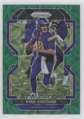 2021 Panini Prizm - [Base] - Green Scope Prizm #128 - Kirk Cousins /75