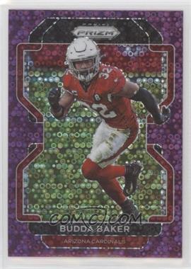 2021 Panini Prizm - [Base] - No Huddle Purple Prizm #80 - Budda Baker /35