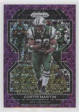 2021 Panini Prizm - [Base] - No Huddle Purple Prizm #92 - Curtis Martin /35