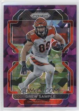 2021 Panini Prizm - [Base] - Purple Ice Prizm #272 - Drew Sample /225