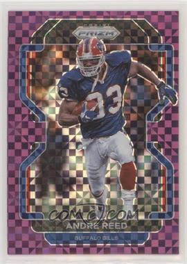 2021 Panini Prizm - [Base] - Purple Power Prizm #124 - Andre Reed /49