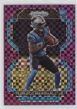 2021 Panini Prizm - [Base] - Purple Power Prizm #348 - Rookie - Terrace Marshall Jr. /49