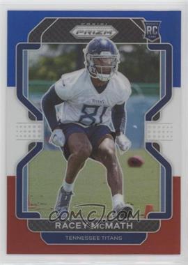 2021 Panini Prizm - [Base] - Red White & Blue Prizm #409 - Rookie - Racey McMath