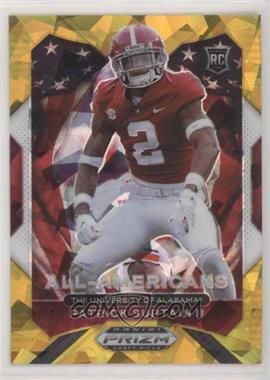 2021 Panini Prizm Draft Picks - [Base] - Gold Ice Prizm #199 - All-American - Patrick Surtain II