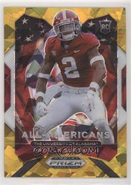 2021 Panini Prizm Draft Picks - [Base] - Gold Ice Prizm #199 - All-American - Patrick Surtain II