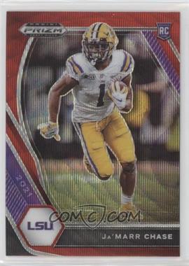 2021 Panini Prizm Draft Picks - [Base] - Ruby Wave Prizm #112 - Ja'Marr Chase