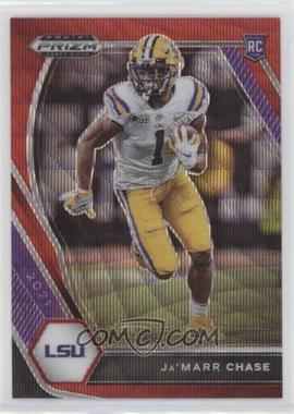 2021 Panini Prizm Draft Picks - [Base] - Ruby Wave Prizm #112 - Ja'Marr Chase