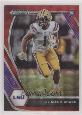 2021 Panini Prizm Draft Picks - [Base] - Ruby Wave Prizm #112 - Ja'Marr Chase